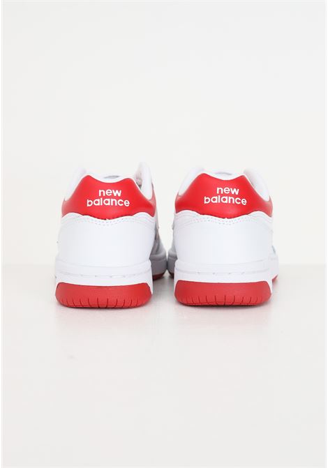 White and red sneakers for men and women, 480 model NEW BALANCE | BB480LTRWHITE-BLUE